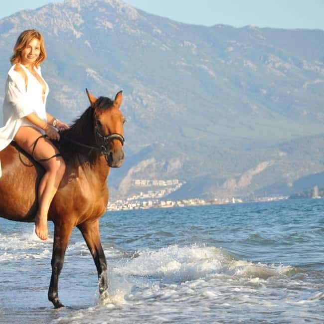 Fethiye Horse Riding in the Sea, Botanical Forest, Beach and Coastal Horseback Riding - An Overview of the Experience