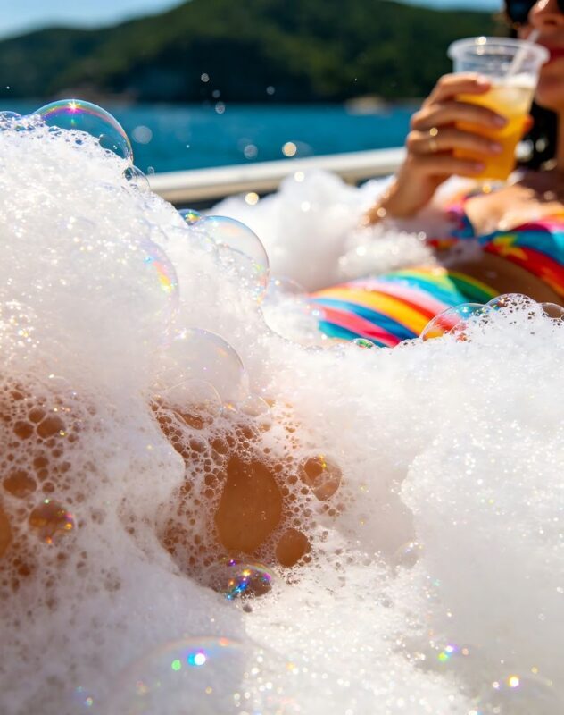 Fethiye/Oludeniz: Pirate Ship Foam Party + Island Hopping Day Trip (with lunch) - A Fethiye boat day with two different moods