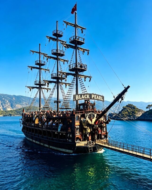 Fethiye/Oludeniz: Pirate Ship Foam Party + Island Hopping Day Trip (with lunch) - Simple lunch, not a restaurant meal