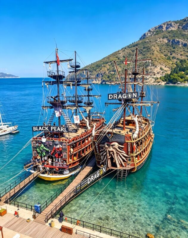 Fethiye/Oludeniz: Pirate Ship Foam Party + Island Hopping Day Trip (with lunch) - Pack for sun, spray, and slippery steps