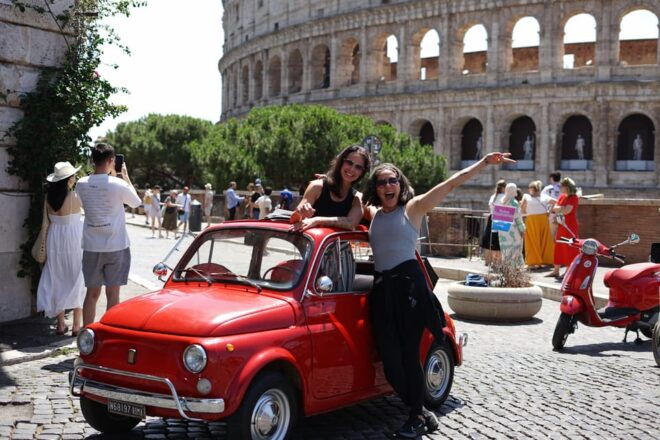 Fiat 500 Charm: Unveiling Romes Secrets - Iconic Landmarks Along the Route