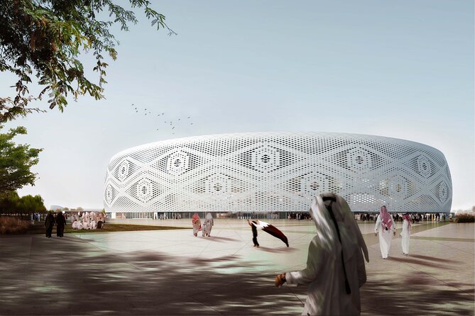 FIFA 2022 World Cup Stadiums in Qatar - Private Trip From Doha With Hotel Pickup - Al Wakrah Al-Janoub Stadiums Iconic Feature