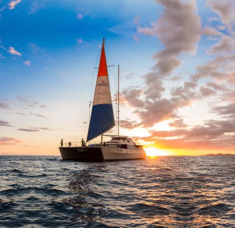 Fiji: Captain Cook Cruises Sunset Dinner Cruise - Scenic Sailing and Sunset Views