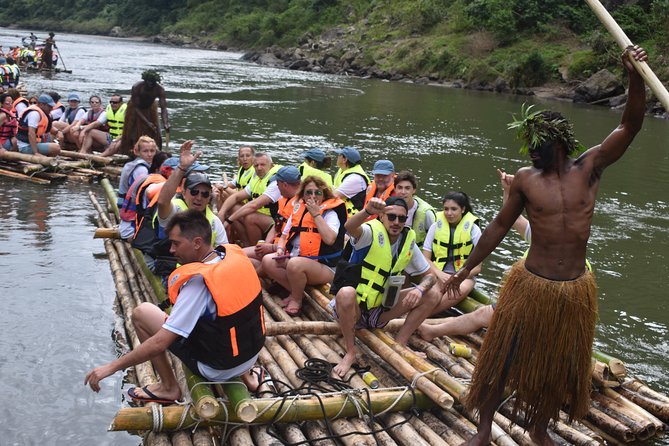 Fiji Combo Day Tour Including Navua River Canoe, Fijian Village Visit, and Magic Waterfall - Motorboat Ride Along Navua River