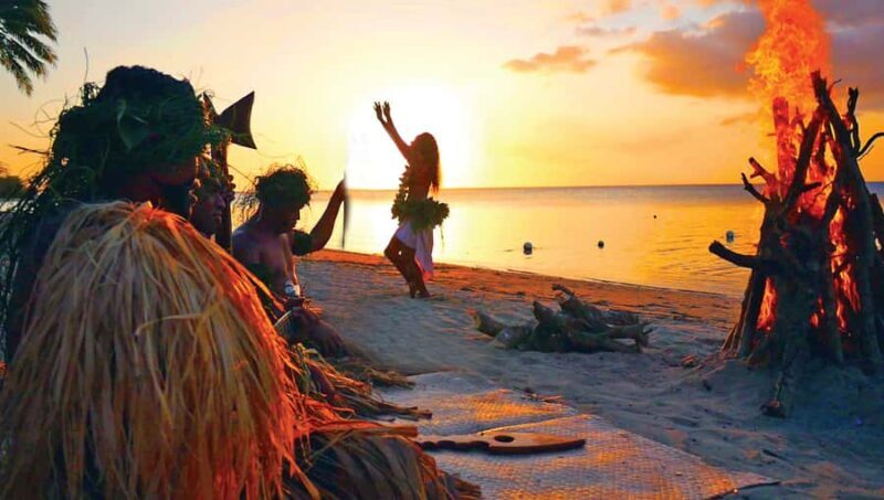 Fiji: Sunset River Cruise & Island Fire Dance Experience - The Main Event: Fire and Knife Dance Show