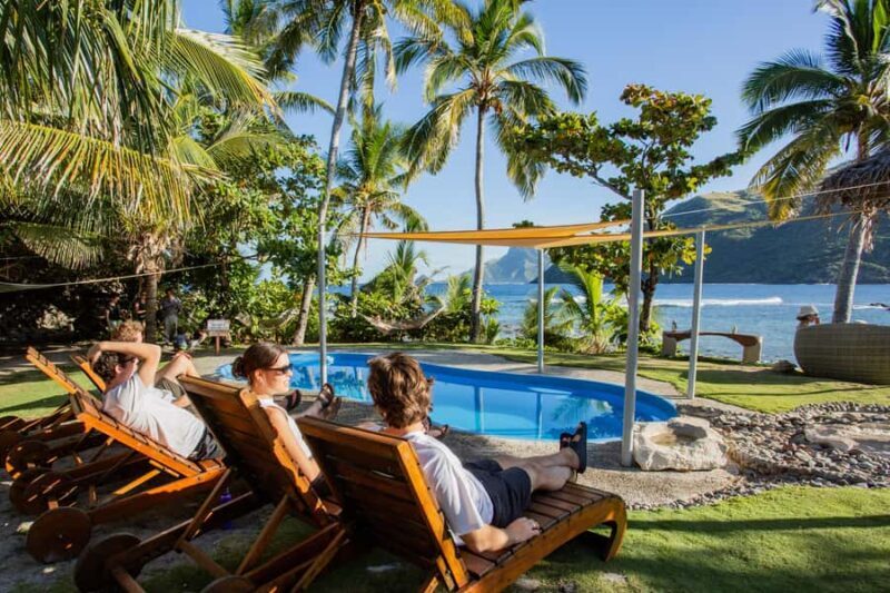 Fiji: Ultimate Encounters Snorkel with Sharks and Lunch - The Island Buffet and Relaxation