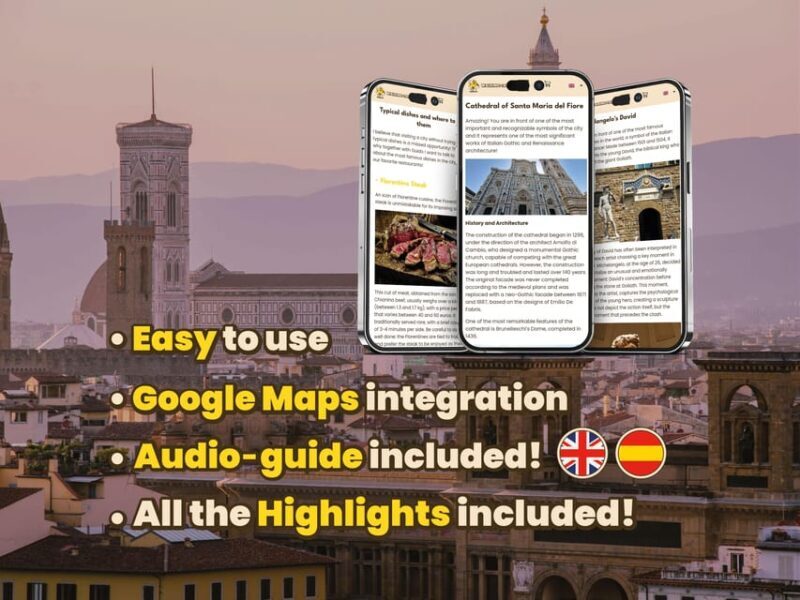 Firenze: Digital Guide made by a Local for your walking tour - Why Choose a Digital Self-Guided Tour in Florence?