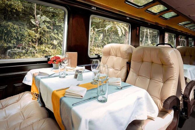 First Class Train To Machu Picchu Bus To Entrance - Pricing and Availability