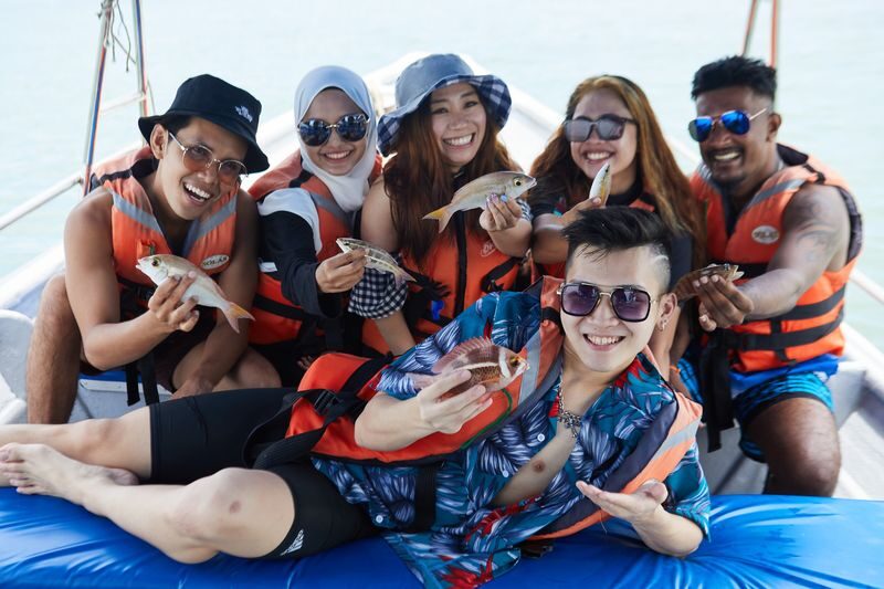 Fishing Experience in Port Dickson - Fishing off Port Dickson, not just looking at it