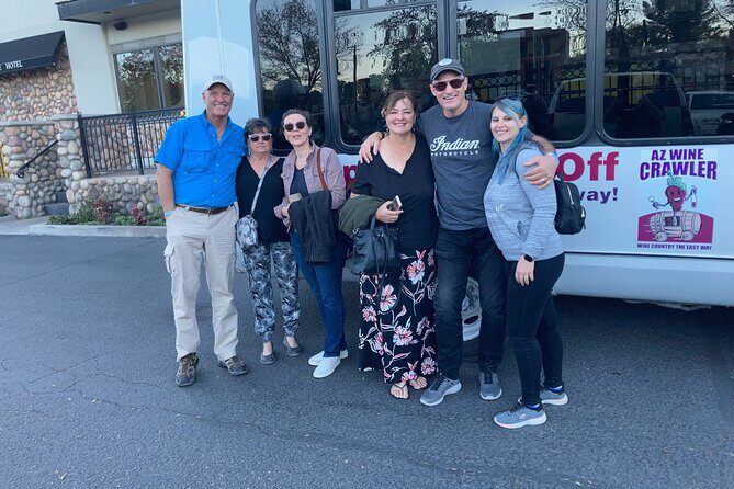 Five Star AZ Wine Crawler Tour 4- 12 PPL - Booking and Practical Considerations