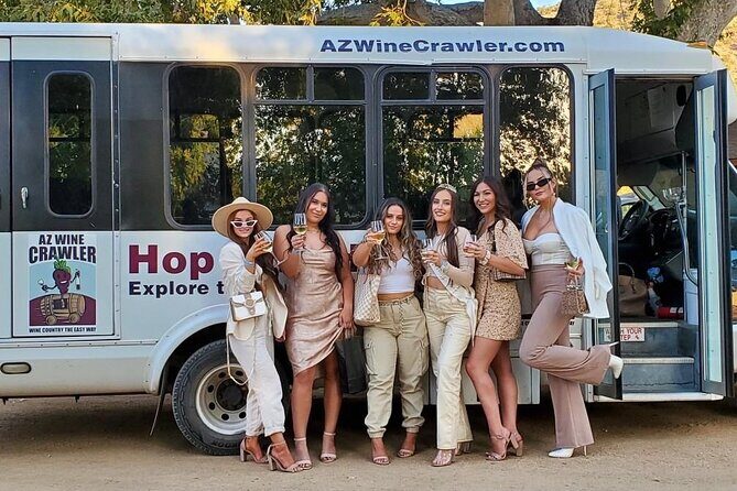 Five Star AZ Wine Crawler Tour 4- 12 PPL - Who Will Love This Tour?