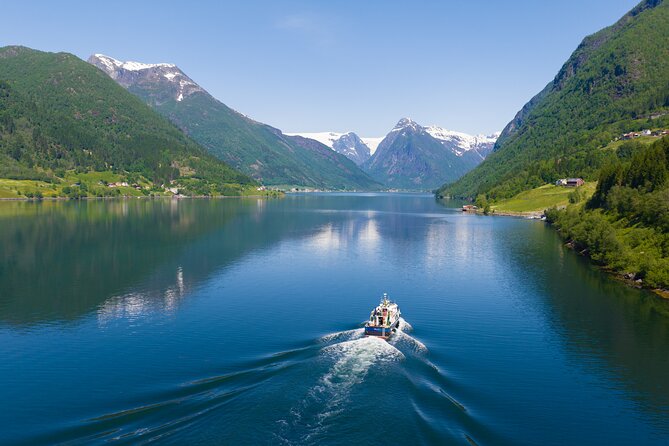 Fjaerlandsfjord and Boyabreen Glacier in A Single Day Tour  - Balestrand - Visit to Bøyabreen Glacier and Norwegian Glacier Museum