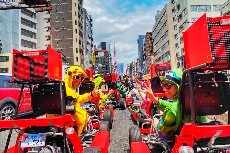 Flagship 2-Hours Street Go-Kart Experience in Street Kart Tokyo Bay - Costumes, instructions, and the first few minutes