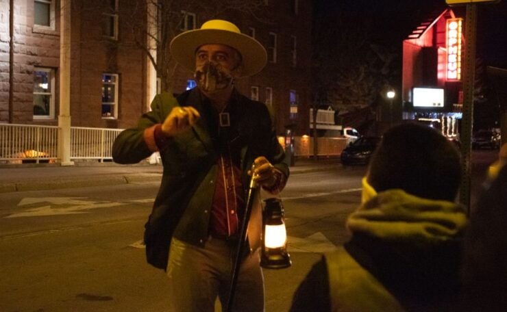 Flagstaff: Haunted Walking Tour With Guide - Meeting Point and Logistics