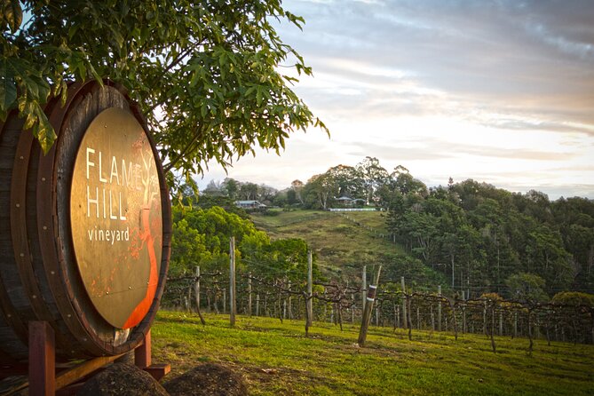 Flame Hill Vineyard Helicopter Tour - Glasshouse Mt Experience - Lunch Included