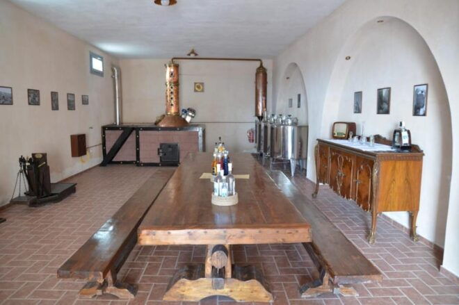 Flavors of Santorini - Local Distillery Exploration