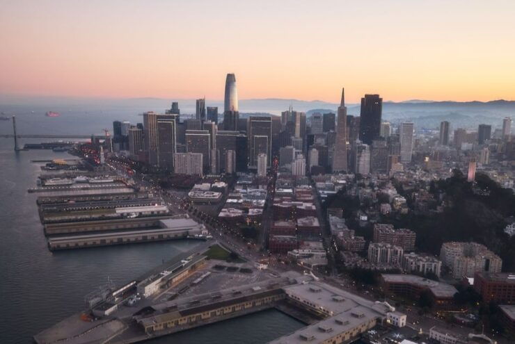 Flight Over San Francisco Night Tour - Glittering Lights of Golden Gate Bridge