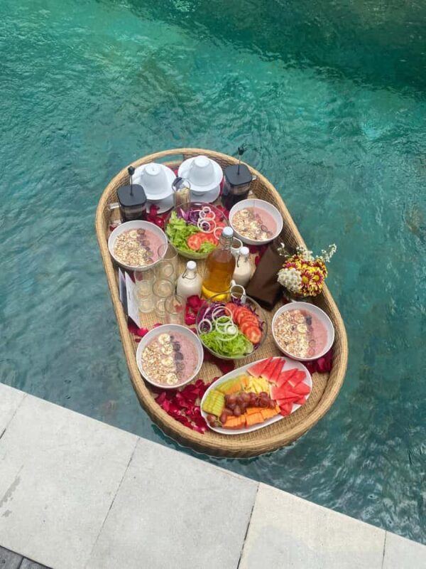Floating Breakfast Delivery in Bali: International Breakfast - FAQ