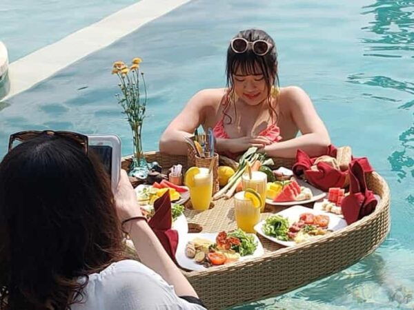 Floating Breakfast : Kintamani, Tirta Empul, Rice Terrace - Exploring Tirta Empul