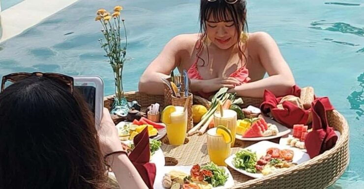 Floating Breakfast : Lovely Sunset at Tanah Lot/Private Tour - Key Points