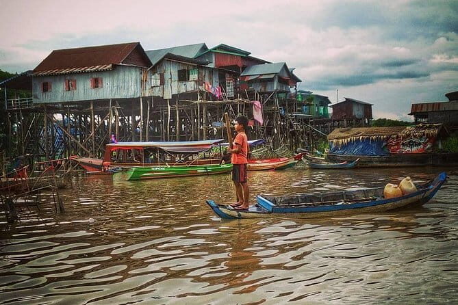 Floating Kompong Pluk Car+Tour Guide + Boat ticket ( Shear Tour ) - Exploring Kompong Phluk: A Floating Village Adventure in Cambodia