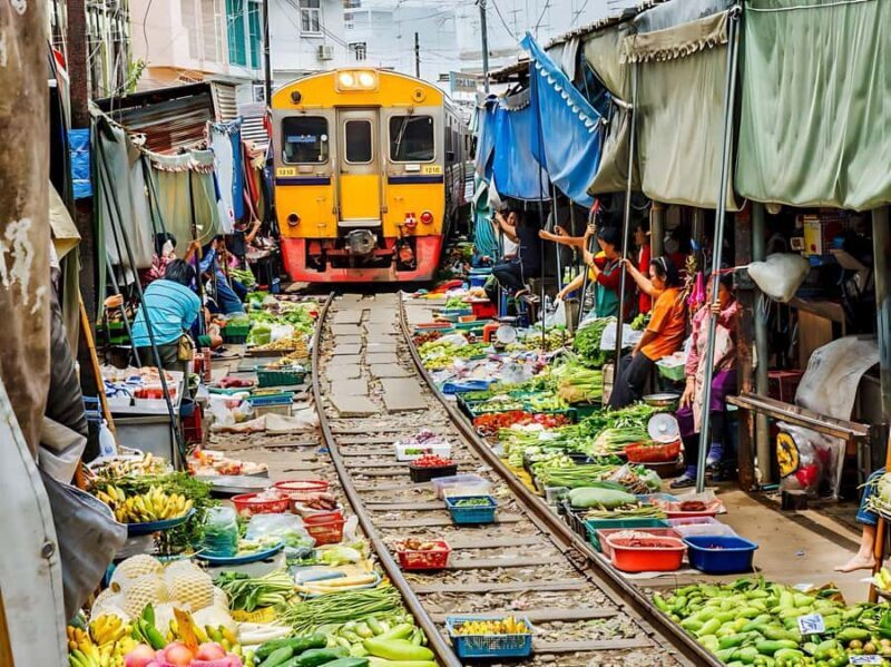 Floating Market & Railway Market  Private Tour - Transport, Duration, and Value