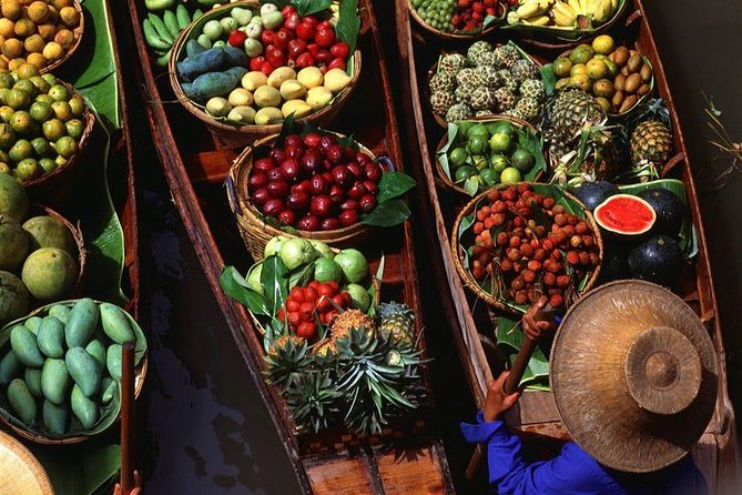 Floating Market - Train Market - Flower Market and China Town - Flower Market: A Colorful Floral Haven