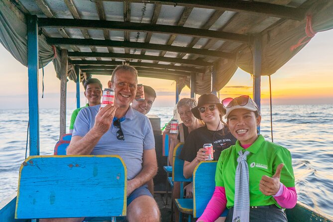 Floating Village Sunset Boat Vespa Tour - Inclusions