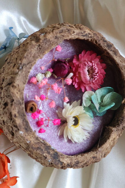 Floral Scented Candle Making Worskshop - Candle Making Process