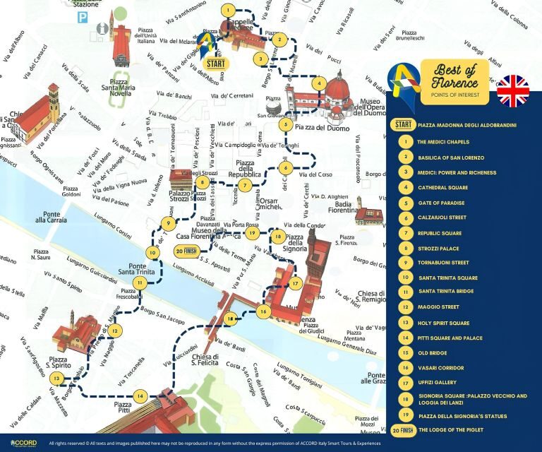 Florence: 2.5 hour Audio Guided Walking Tour led by Host - Good To Know