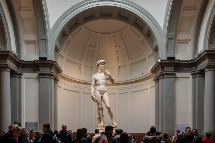 Florence: Accademia Small-Group Audioguide Tour & Live Guide - Meeting Point and Important Information