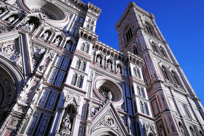 Florence Baptistery, Cathedral, Duomo Museum, Giottos Belltower. - Architectural Features of the Cathedral