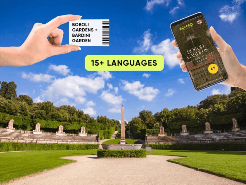 Florence: Boboli Gardens Reserved Entry Ticket & eBook - Good To Know
