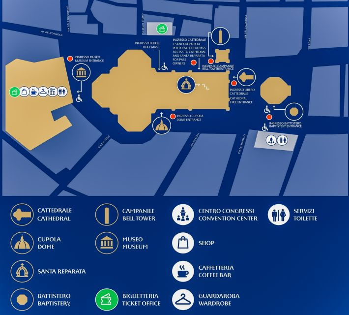 Florence: Cathedral Tickets With Brunelleschis Dome Pass - Ticket Details