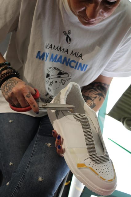 Florence: Custom Sneaker Making Experience With Wine Tasting - Good To Know