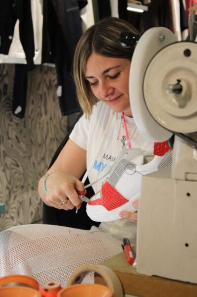 Florence: Custom Sneaker Making Experience With Wine Tasting - Wine and Food Experience