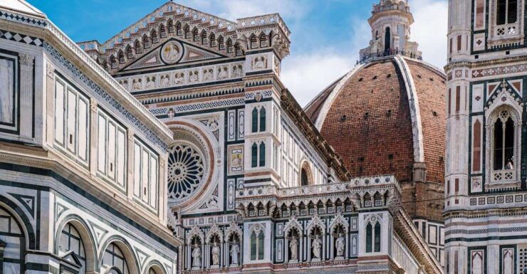 Florence: Duomo Area Tour With Giottos Tower Climb Ticket - Itinerary