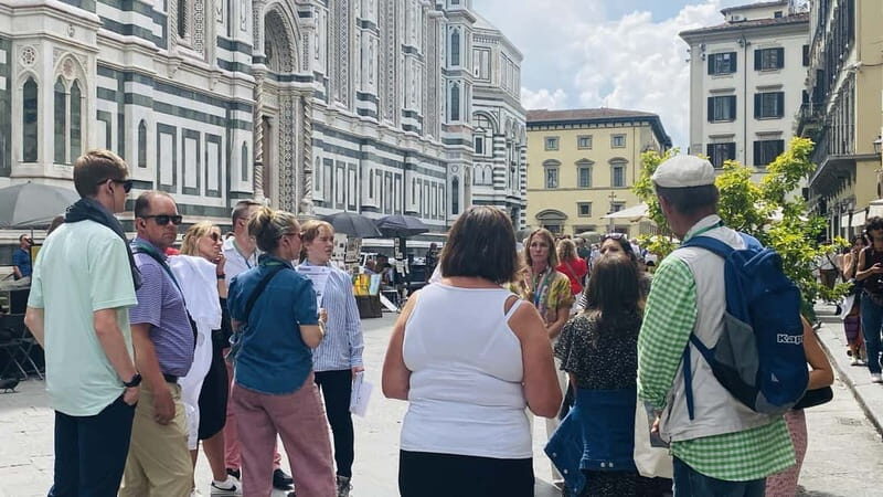 Florence Duomo Square Guided Walking Tour with Entry Tickets - Good To Know