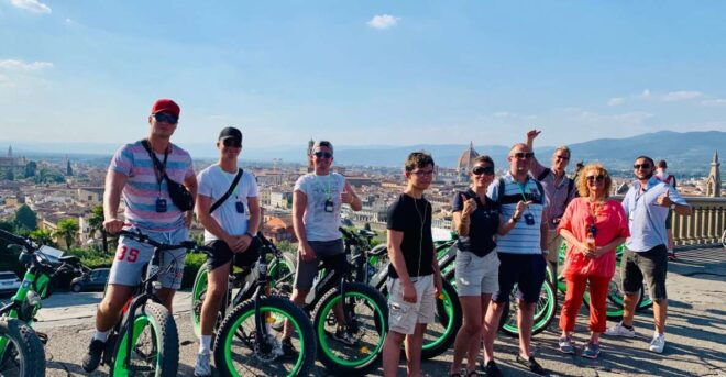 Florence: E-Bike Tour With Michelangelo Square - Historic Landmarks and Art