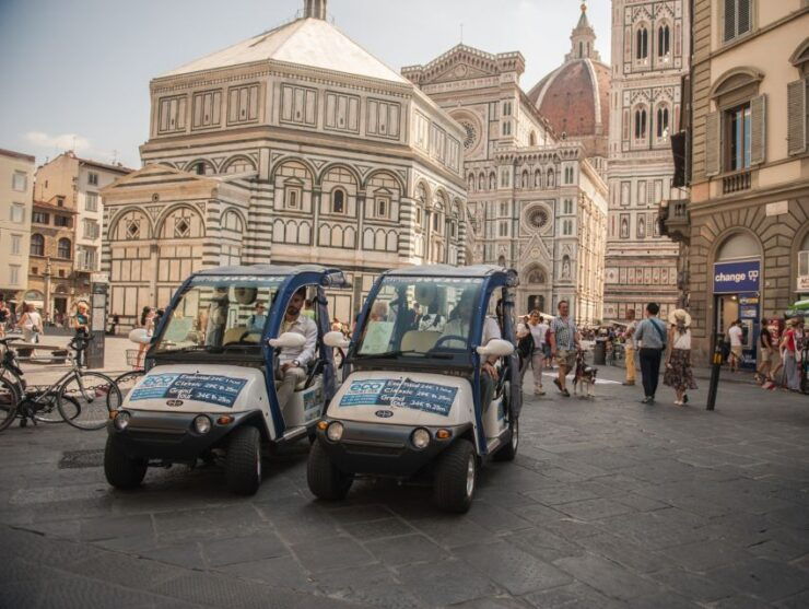 Florence: Eco-Friendly Green Wheels Golf Cart Excursion - Booking Details