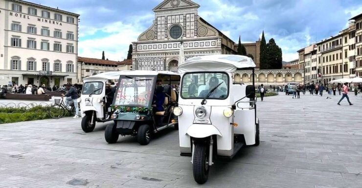 Florence: Eco Golf Car & ETUK TUK City Tour - Good To Know