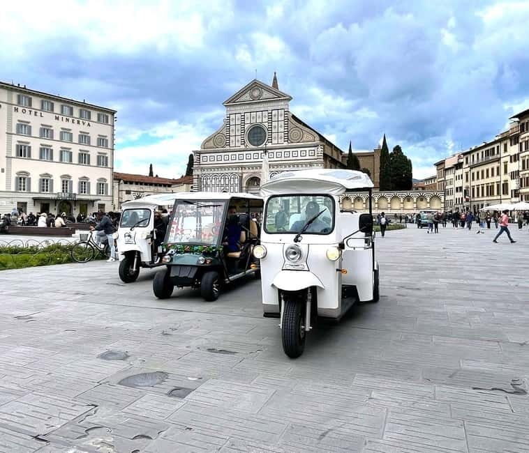 Florence: Eco Golf Car & Tuk Tuk City Tour (save the planet) - Good To Know  