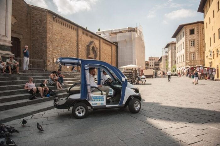 Florence: Electric Golf Cart Tour With Local Guide - Logistics and Convenience
