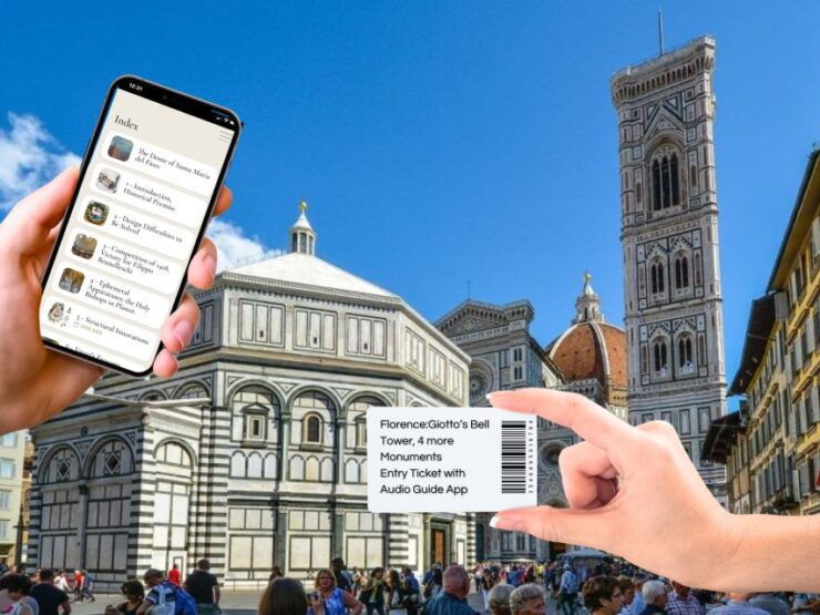 Florence: Giotto's Bell Tower, 4 More Monuments Audioapp - Monuments Included With Audio Guide