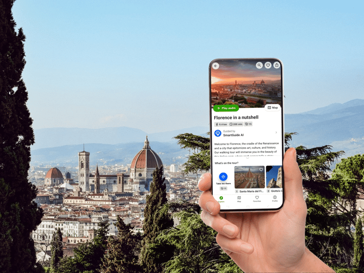 Florence in a Nutshell a Self-Guided Audio Tour in English - Experience Highlights