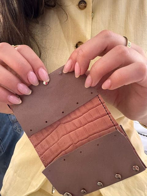 Florence: Leather Wallet-Making Workshop - Experience Highlights