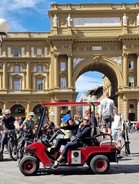 Florence: Leather Workshop and Golf Cart City Tour - How the Experience Unfolds