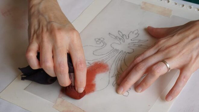 Florence: Painting Experience, Create Your Florentine Lily! - Materials Provided