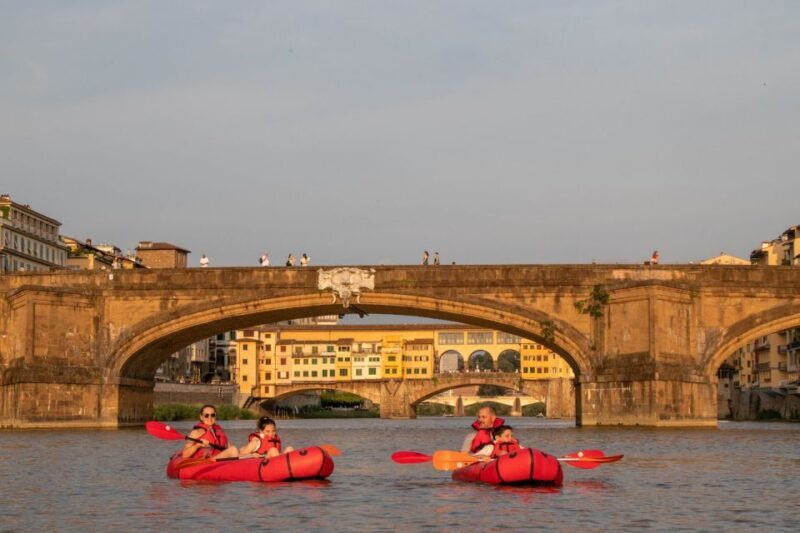 Florence: Ponte Vecchio and City Sights Guided Kayak Cruise - Good To Know