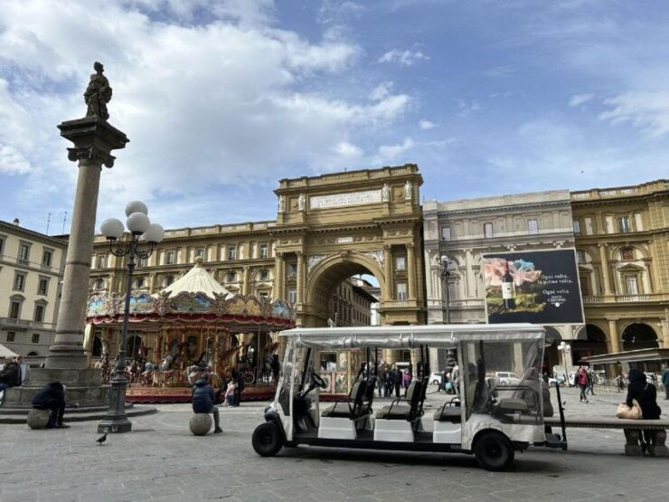 Florence: Private City Highlights Electric Golf Cart Tour - Tour Price and Duration